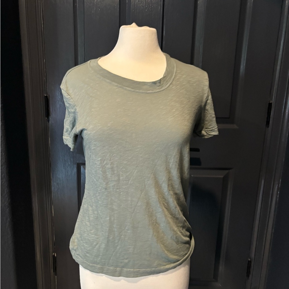 Stateside Gray Fitted Short Sleeve Tee